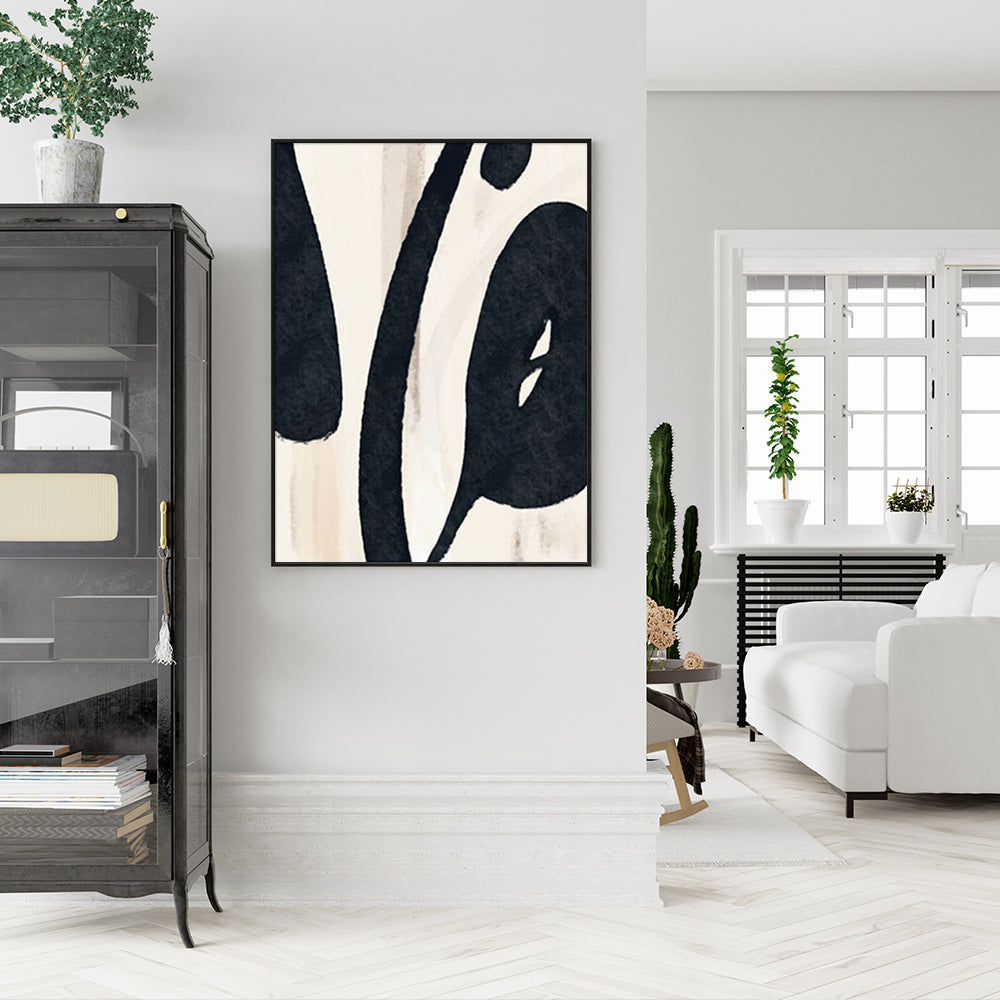 Wall Art - Black Ink - Canvas Prints-Poster Prints