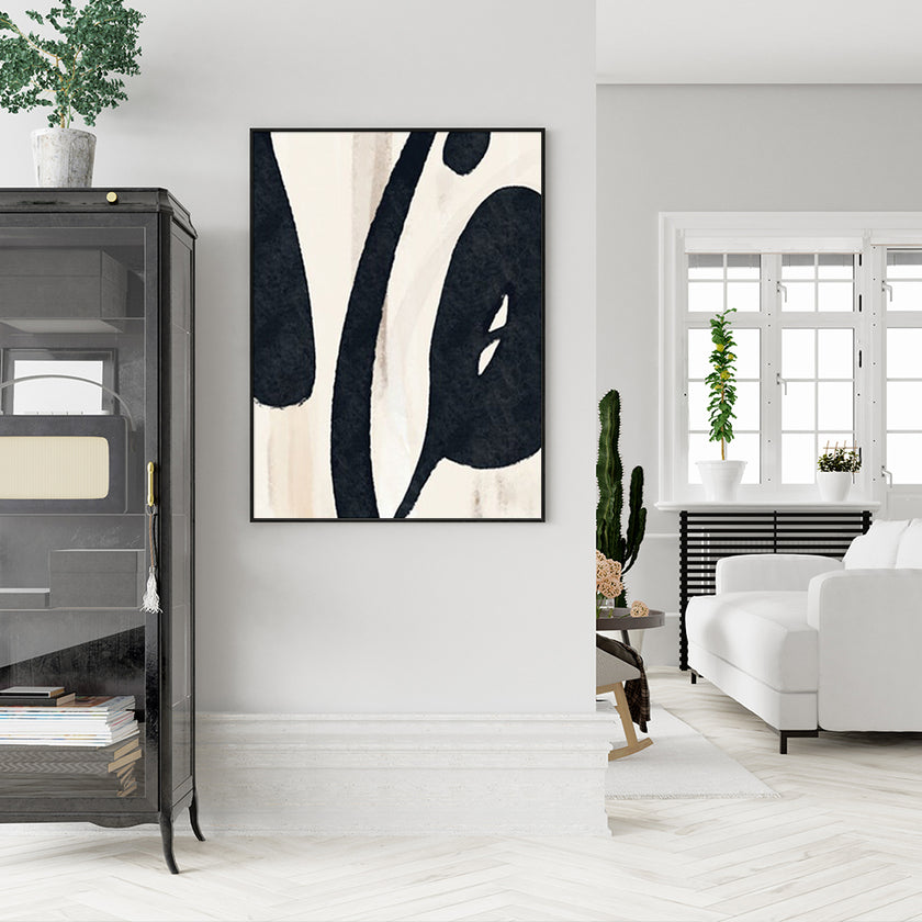 Wall Art - Black Ink - Canvas Prints-Poster Prints