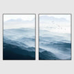 Landscape Prints - Blue mountains(2 sets) -canvas prints - poster prints
