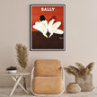 Wall Art - Bally Lotus by Villemot - Canvas Prints-Poster Prints