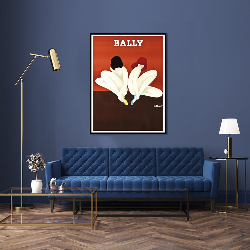 Wall Art - Bally Lotus by Villemot - Canvas Prints-Poster Prints