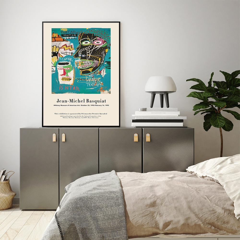 Wall Art - Basquiat Ishtar - Canvas Prints-Poster Prints