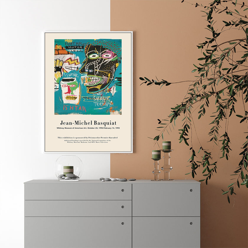 Wall Art - Basquiat Ishtar - Canvas Prints-Poster Prints
