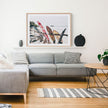 Landscape art prints - Beach Surfboards colour - Canvas Prints - Poster Prints