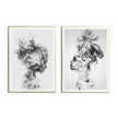 Wall art - Beautiful Girl 2 sets- Canvas Prints- Poster Prints