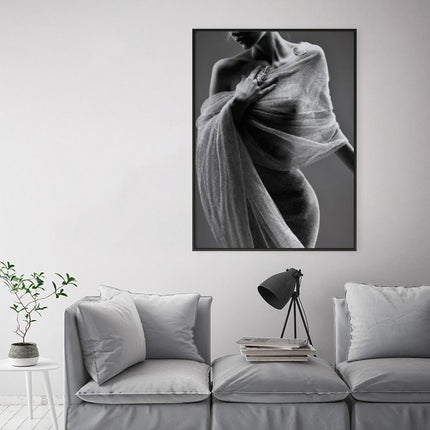 Wall Art - Beautiful Naked Woman - Canvas Prints-Poster Prints