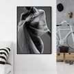Wall Art - Beautiful Naked Woman - Canvas Prints-Poster Prints