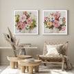 Wall Art - Becoming Blush (2 sets)- Canvas Prints-Poster Prints