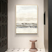 Wall art - Abstract Beige And Grey (2 sets) - Canvas Prints- Poster Prints