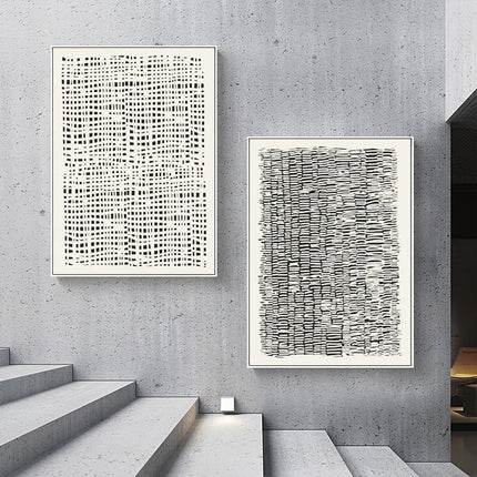 Wall art - Beige Creme Neutral Modern Art (2 sets)- Canvas Prints- Poster Prints