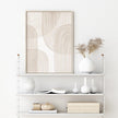 Wall Art - Beige Geometric - Canvas Prints-Poster Prints