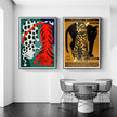 Wall art - Big Cats At the Munchen Zoo(2 sets)- Canvas Prints- Poster Prints