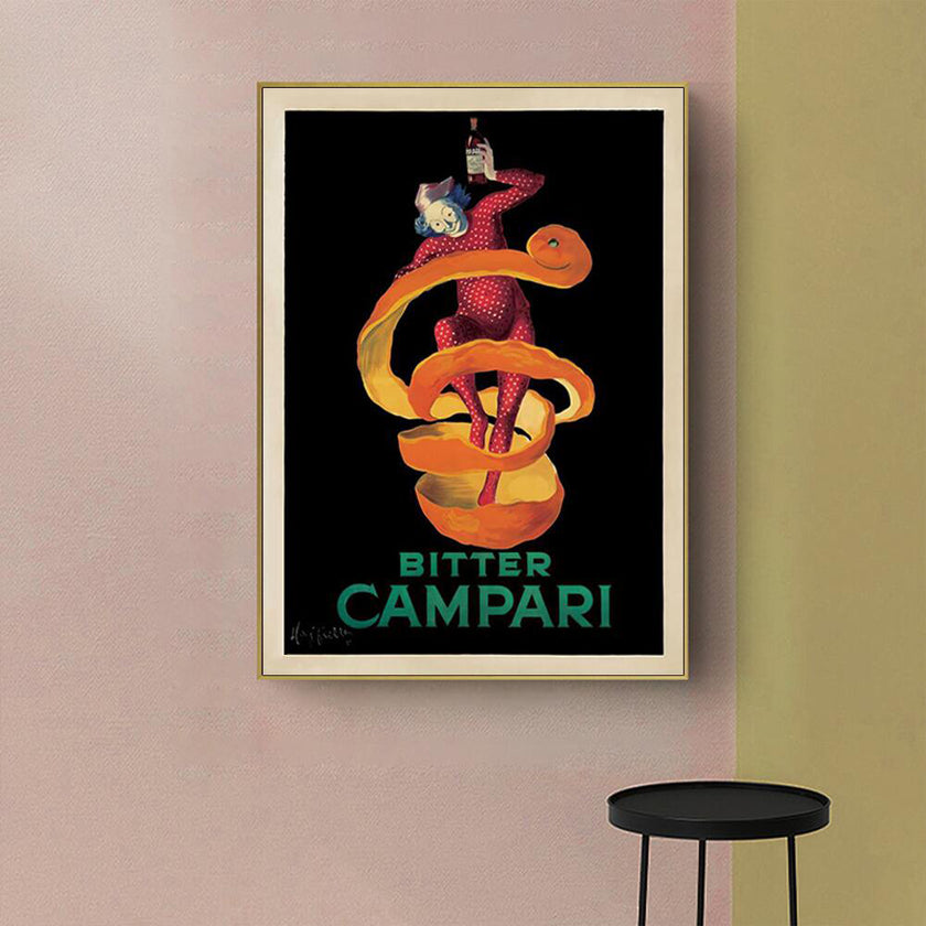Wall Art - Bitter Campari - Canvas Prints-Poster Prints