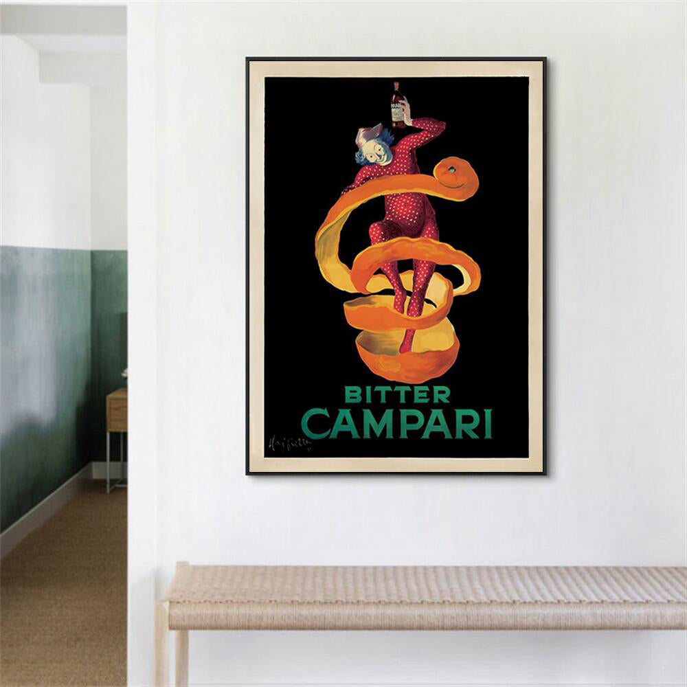 Wall Art - Bitter Campari - Canvas Prints-Poster Prints
