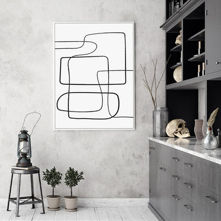 Wall Art - Abstract Line III- Canvas Prints-Poster Prints