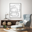 Wall Art - Abstract Line III- Canvas Prints-Poster Prints