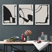 Wall Art  - Black Beige 3 Sets - Poster Prints -Canvas Prints