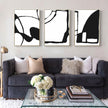 Wall Art - Black and White (3 Sets) - Poster Prints -Canvas Prints