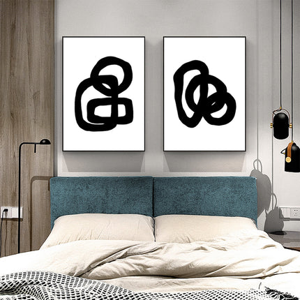 Wall art - Black and White (2 sets)- Canvas Prints- Poster Prints