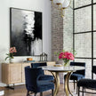 Wall Art - Abstract Black White - Canvas Prints-Poster Prints