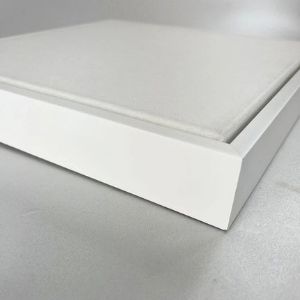 Blank Canvas | Primed Cotton | White Frame | Square