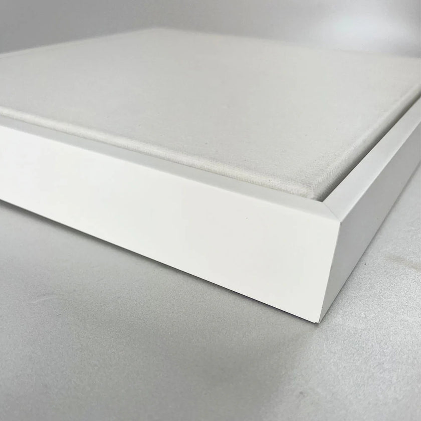 Blank Canvas | Primed Cotton | White Frame | Rectangle