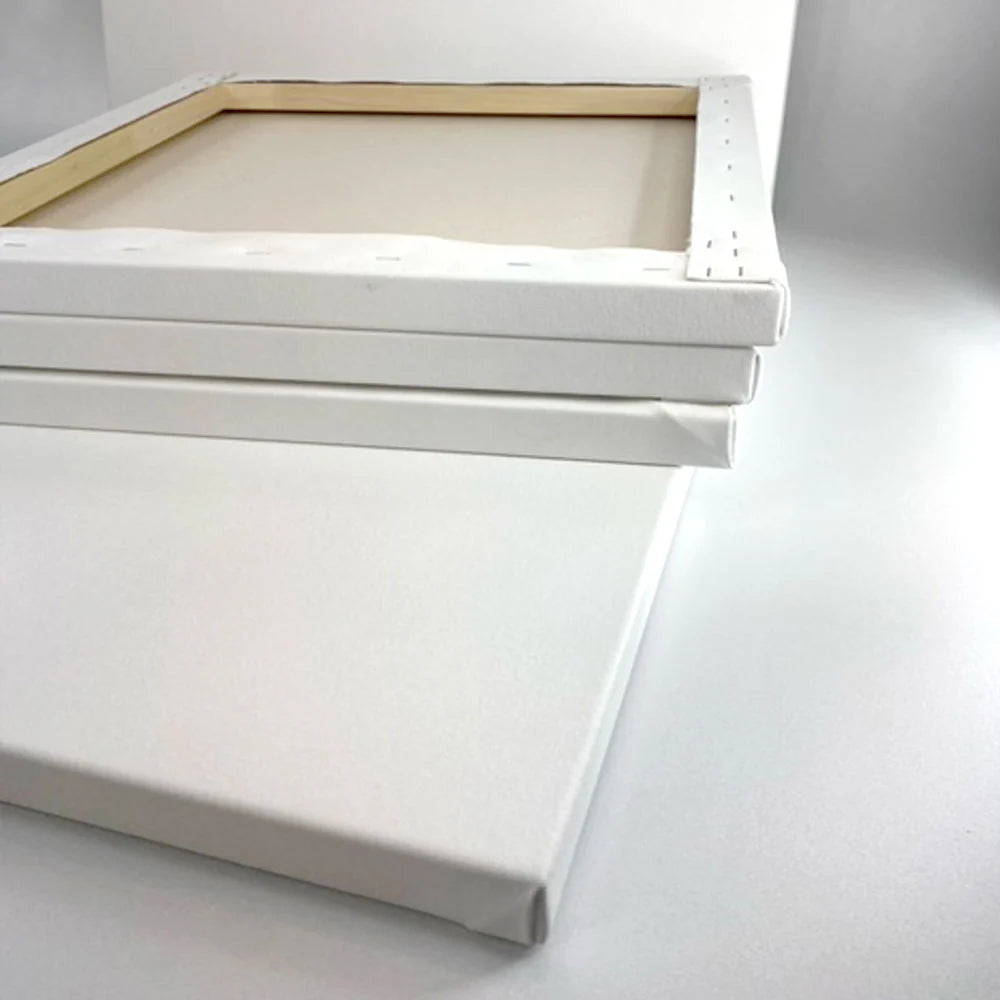 Blank Canvas | Primed Cotton | Unframed | Square (Set of 2)