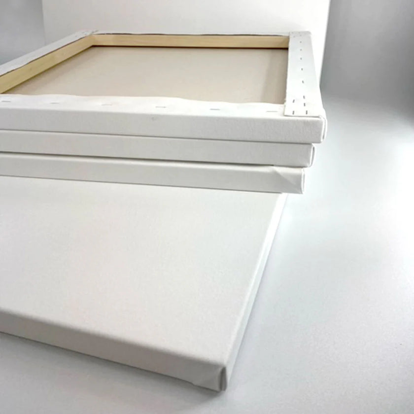 Blank Canvas | Primed Cotton | Unframed | Rectangle (Set of 2)