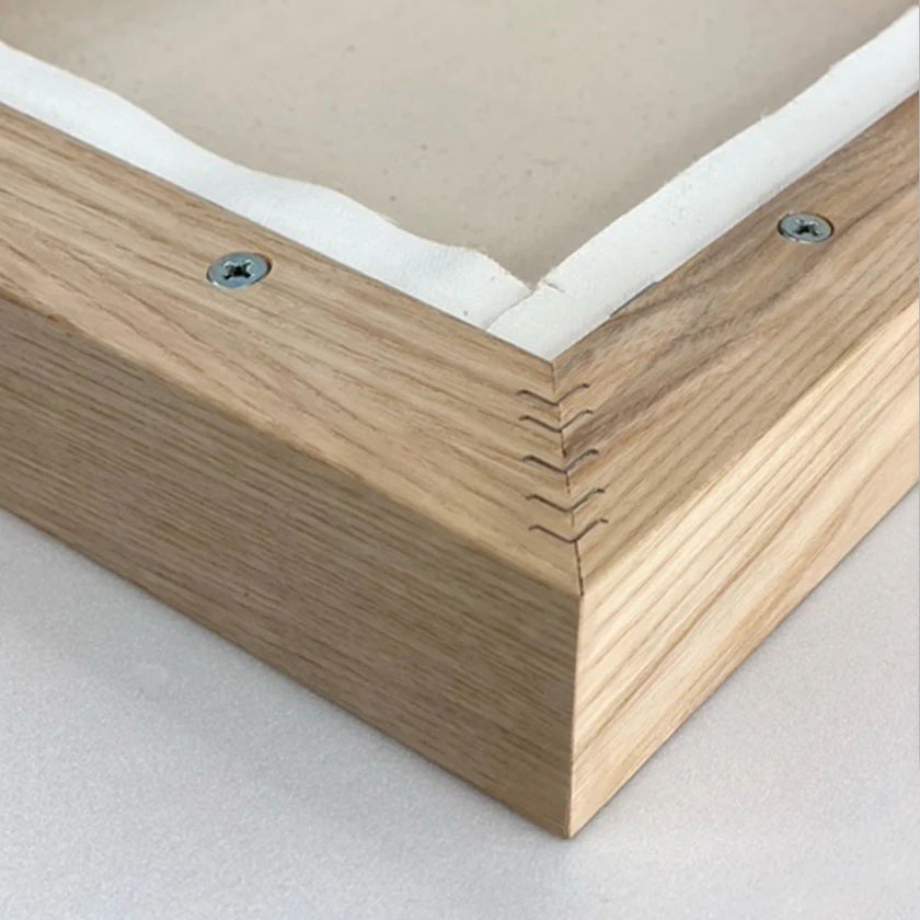 Blank Canvas | Primed Cotton | Oak Frame | Rectangle