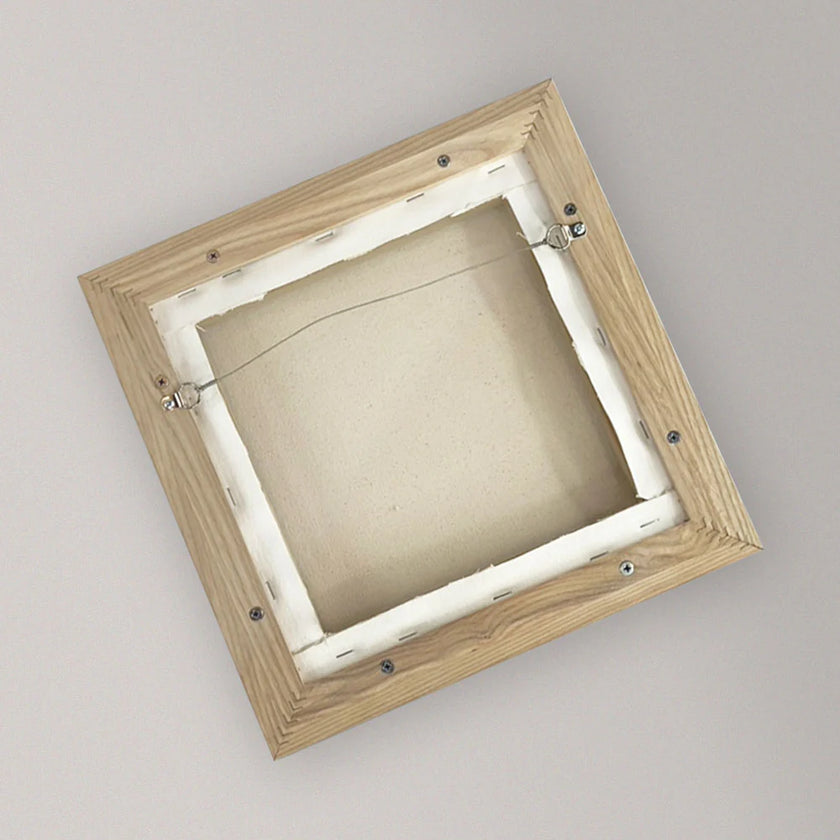 Blank Canvas | Primed Cotton | Oak Frame | Square