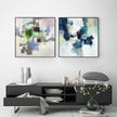 Wall Art - Blue Crushers (2 sets)- Canvas Prints-Poster Prints