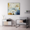 Wall Art - Abstract Blue Gold II - Canvas Prints-Poster Prints