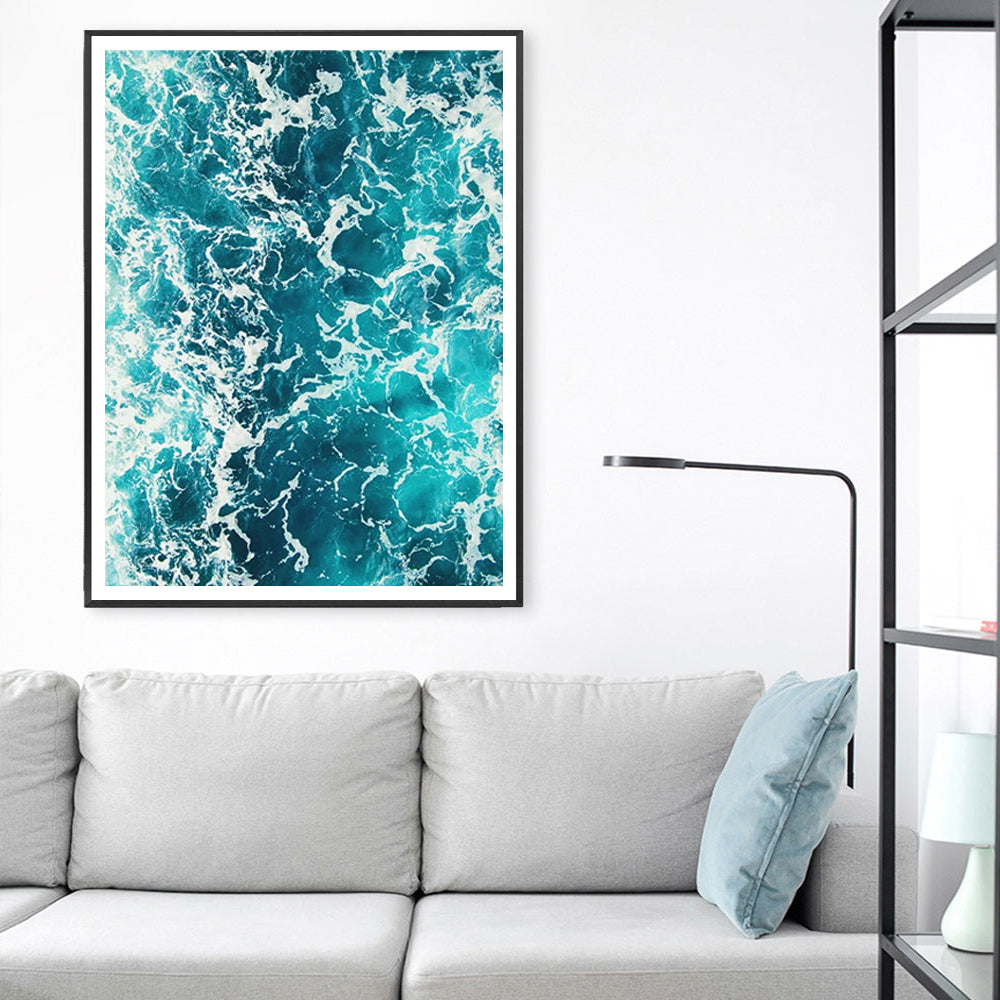 Wall Art - Blue Ocean - Canvas Prints-Poster Prints
