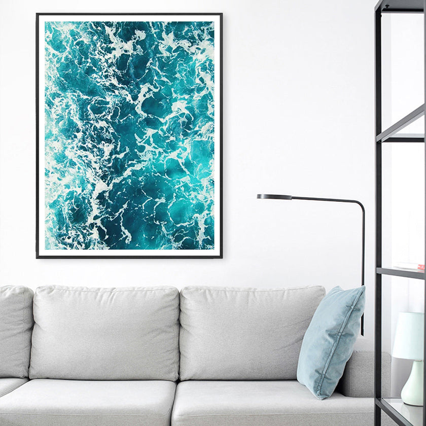Wall Art - Blue Ocean - Canvas Prints-Poster Prints