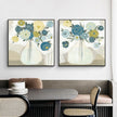 Wall Art - Blue Bouquet (2 sets) - Canvas Prints-Poster Prints