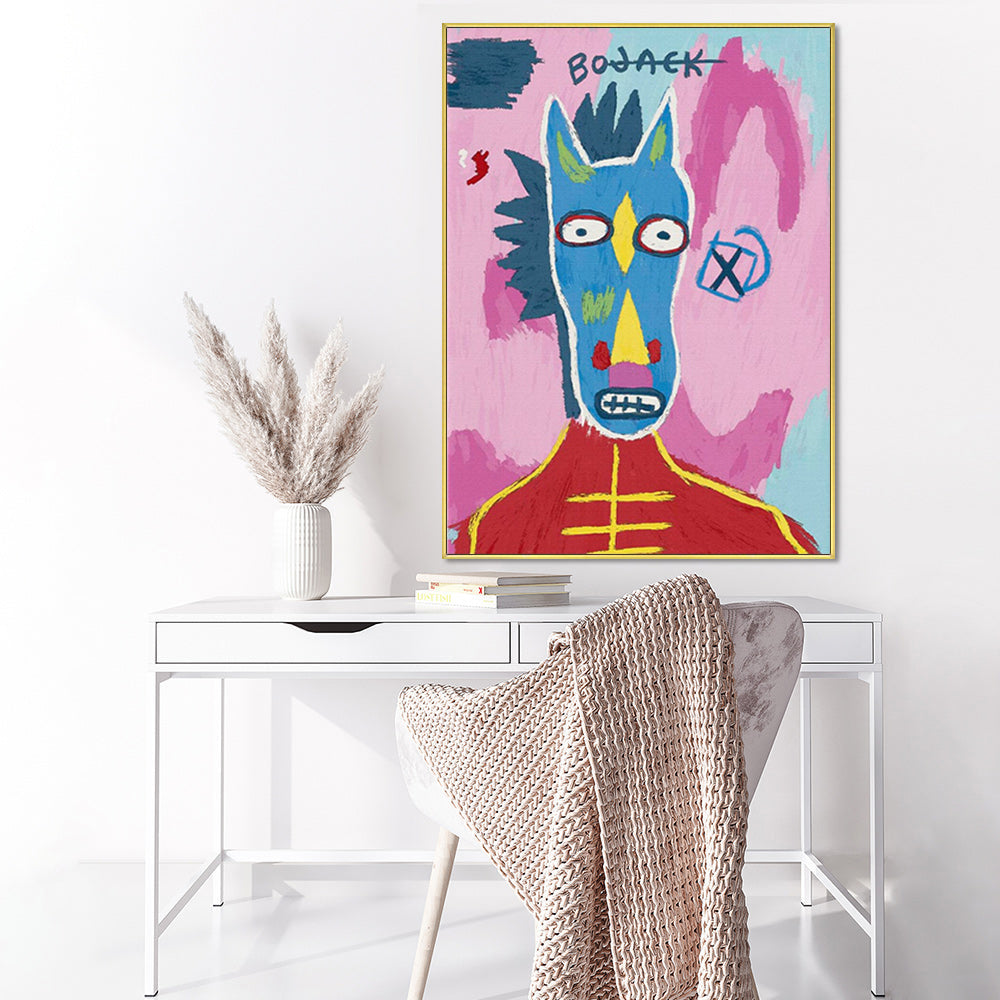 Wall Art - BoJack Horseman Art  - Canvas Prints-Poster Prints