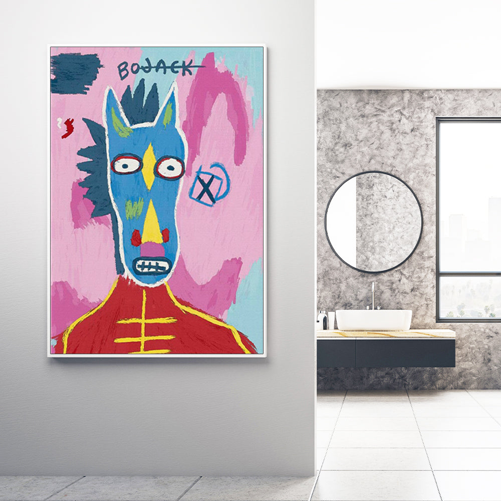 Wall Art - BoJack Horseman Art  - Canvas Prints-Poster Prints