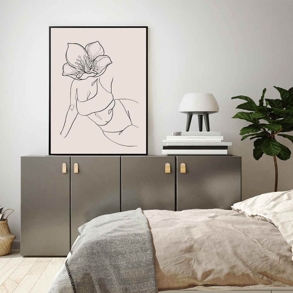 Wall Art - Body Positivity Feminine - Canvas Prints-Poster Prints