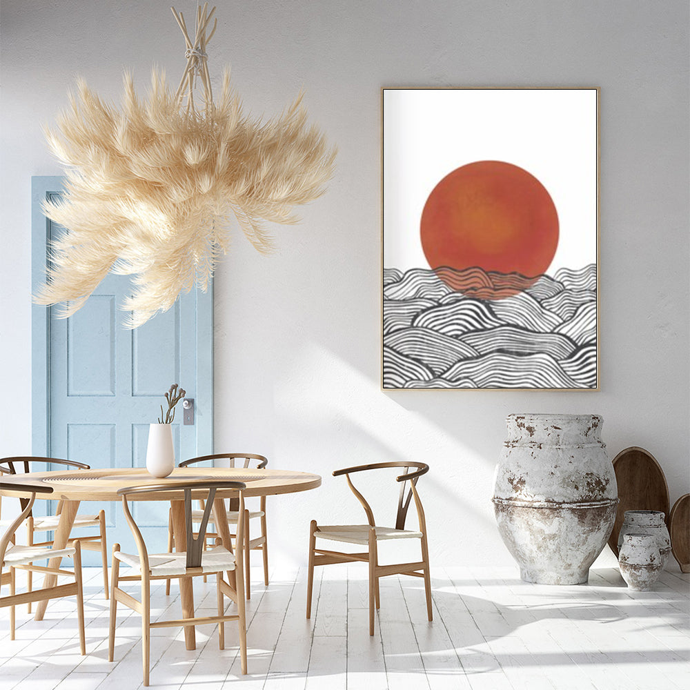 Wall Art - Boho Burnt Orange - Canvas Prints-Poster Prints