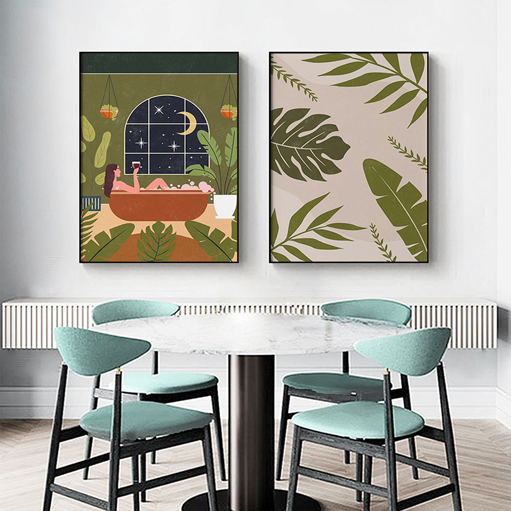 Wall art - Boho Art (2 sets)- Canvas Prints- Poster Prints