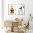 Wall art - Boho Leaves (2 sets)- Canvas Prints- Poster Prints