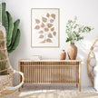 Wall Art - Beige Leaves III - Canvas Prints-Poster Prints