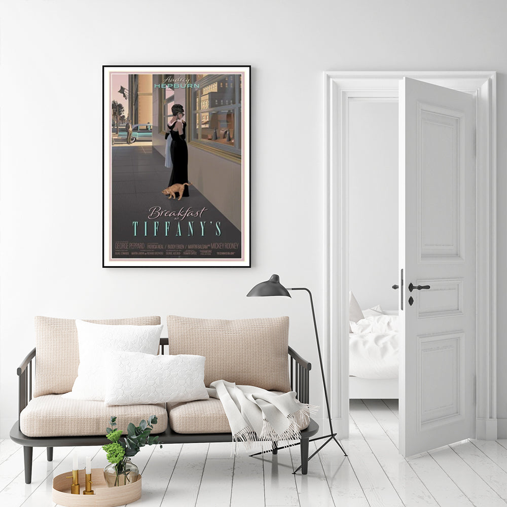 Wall Art - Breakfast At Tiffany's - Canvas Prints-Poster Prints