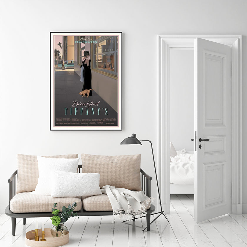 Wall Art - Breakfast At Tiffany's - Canvas Prints-Poster Prints