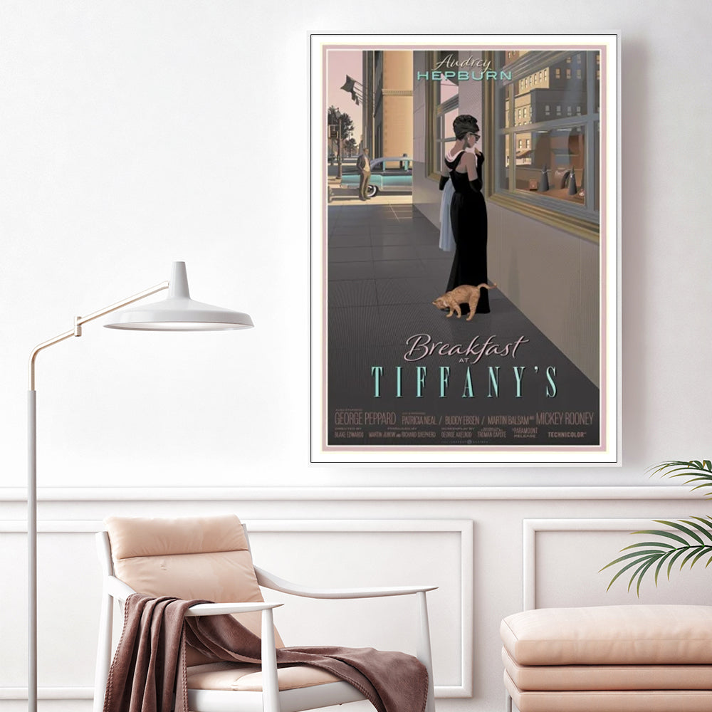 Wall Art - Breakfast At Tiffany's - Canvas Prints-Poster Prints