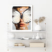 Wall Art - Broken Wings White - Canvas Prints-Poster Prints