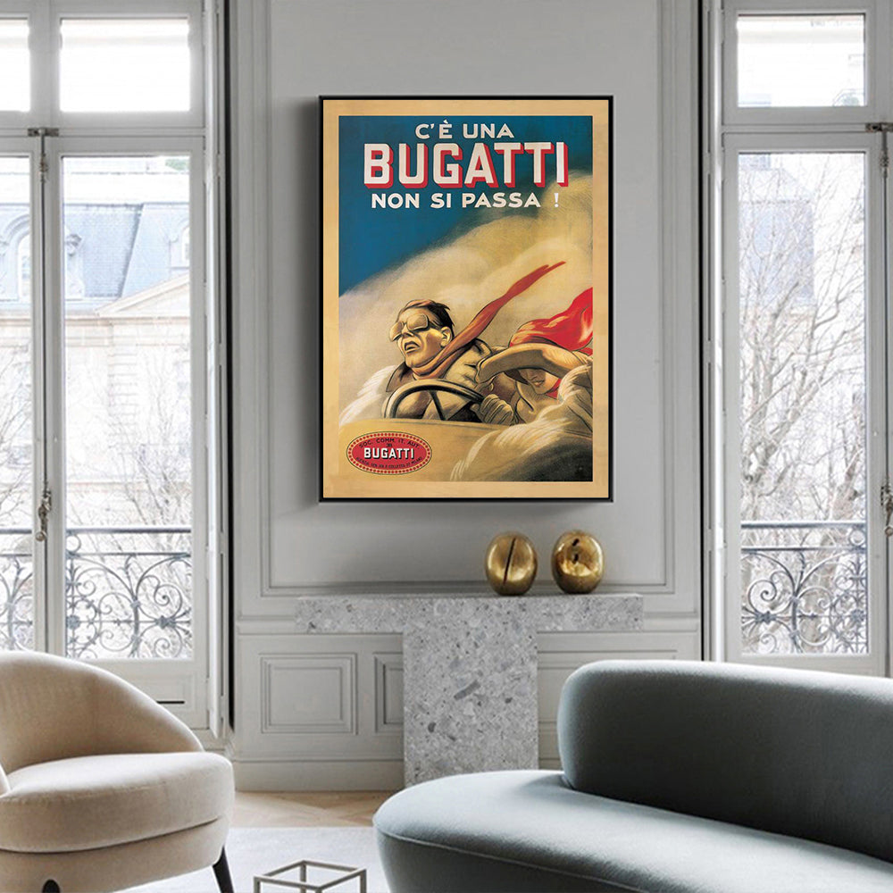 Wall Art - Bugatti - Canvas Prints-Poster Prints