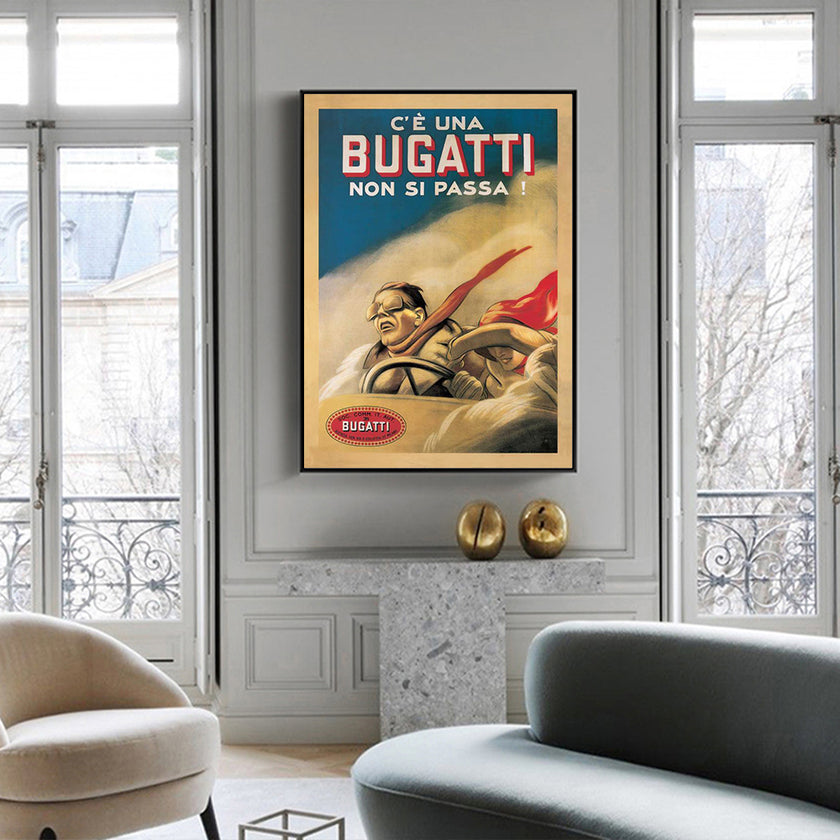 Wall Art - Bugatti - Canvas Prints-Poster Prints