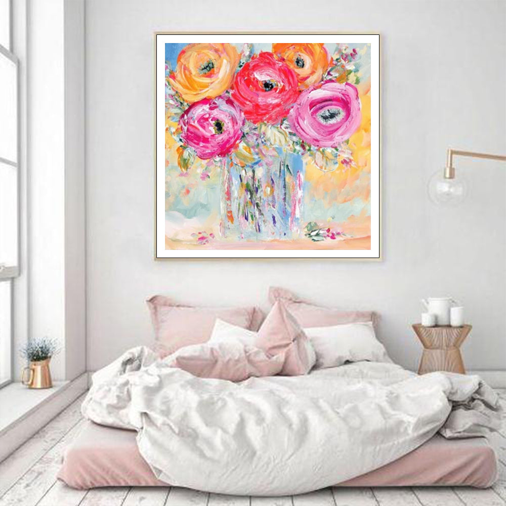 Wall Art - Burst of Bloom- Canvas Prints-Poster Prints