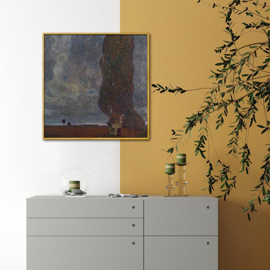 Wall Art -Approaching Thunderstorm by Gustav Klimt - Canvas Prints-Poster Prints